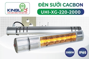 ĐÈN SƯỞI CACBON CHÍNH HÃNG KINGLED: AN TOÀN - TIỆN LỢI - TỎA NHIỆT NHANH 